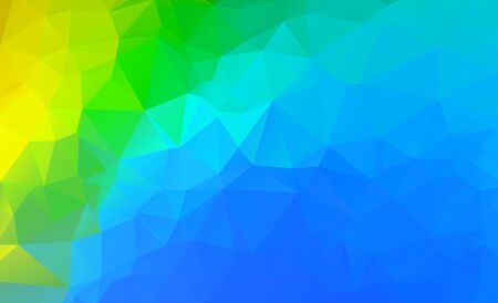 Abstract multicolor emerald green background. Vector polygonal design illustrationのイラスト素材