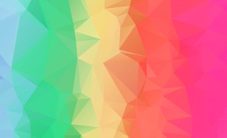 Colorful gradient mosaic background. Geometric triangle, mosaic, abstract background. Mosaic, color...