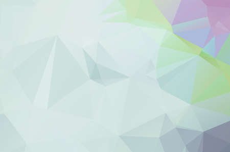 Gradient Green vector shining triangular layout. Glitter abstract illustration
