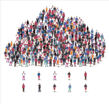 Green gradient vivid abstract design background texture graphic modernのイラスト素材