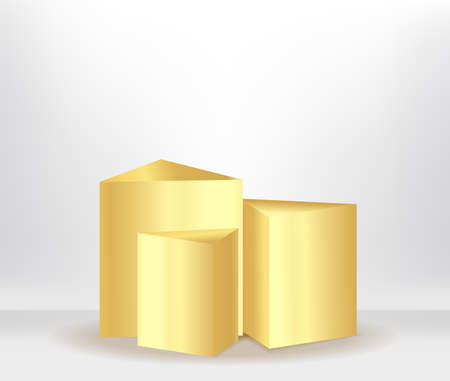 Geometric design. Dark blue âgradient background. Geometric triangle, mosaic, abstract background EPS 10 Vectorのイラスト素材