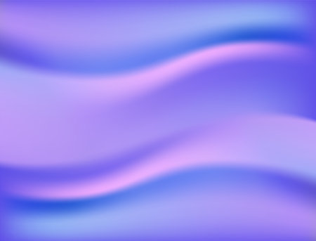 Abstract blue and purple background with wavy lines. Vector illustration.のイラスト素材