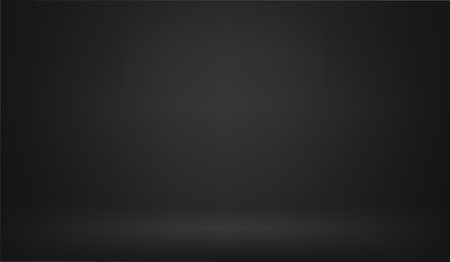 Black gradient abstract background. Smooth Dark with Black vignette Studio well use as background.のイラスト素材