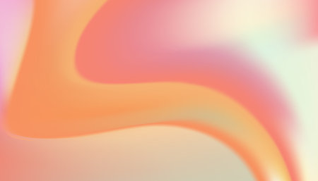 Abstract blurred gradient background. Colorful smooth banner template. Vector illustration.のイラスト素材