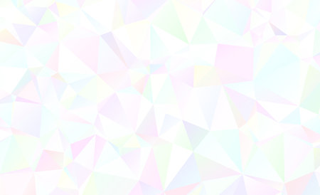 Light pastel abstract polygonal vector background. Polygonal vector illustration.のイラスト素材