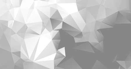 Light gray vector blurry triangle background design. Geometric background in style with gradientのイラスト素材