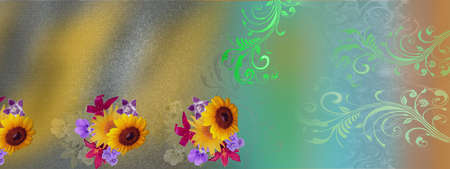 DIGITAL TEXTILE DESIGN AND COLOURFULL PATTERN AND BACKGROUNDの写真素材