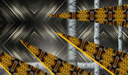 DIGITAL TEXTILE DESIGN AND COLOURFULL PATTERN AND BACKGROUNDの写真素材