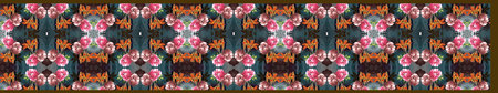 Digital textile saree design and colourfull background