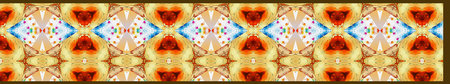 Digital textile saree design and colourfull backgroundの写真素材
