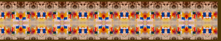 Digital textile saree design and colourfull backgroundの写真素材