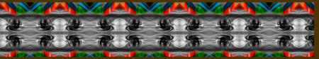 Digital textile saree design and colourfull backgroundの写真素材