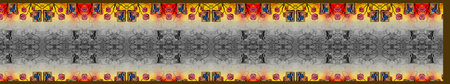 Digital textile saree design and colourfull backgroundの写真素材