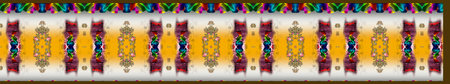 Digital textile saree design and colourfull backgroundの写真素材