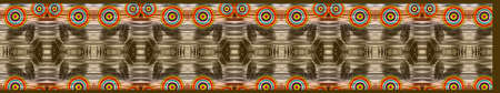 Digital textile saree design and colourfull background