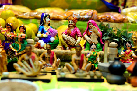 A decorative show piece made in Indiaの写真素材