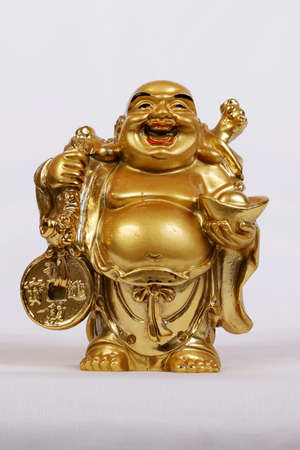 The Laughing Buddha is a symbol of happinessの写真素材