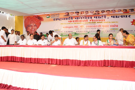 Nationalist Congress Party India supremo Sharad Pawarのeditorial素材