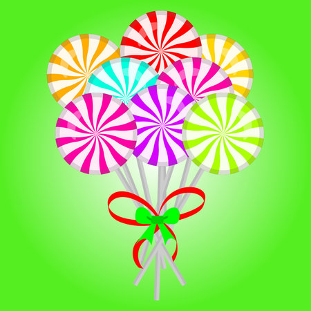 Christmas Candy elementのイラスト素材