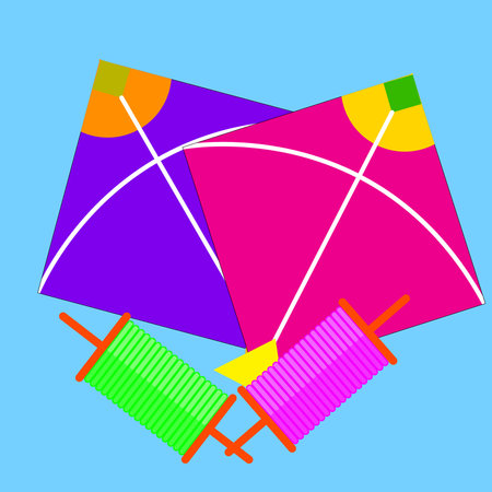 Kite & Threadのイラスト素材