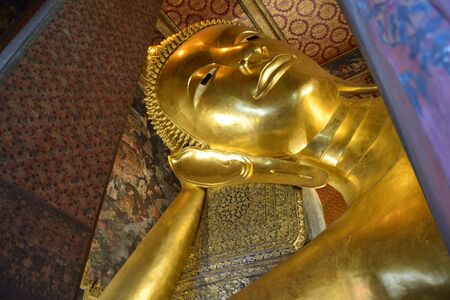 Buddha statue in bangkok from thailandの写真素材