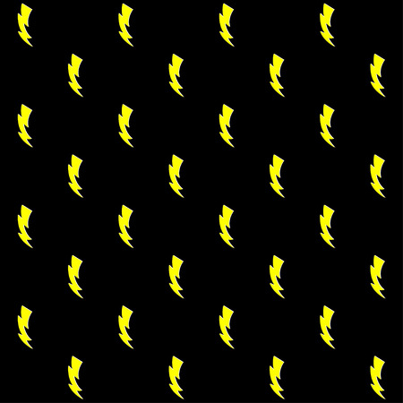 Thunder Background. Seamless Thunder Pattern. Flash Background.