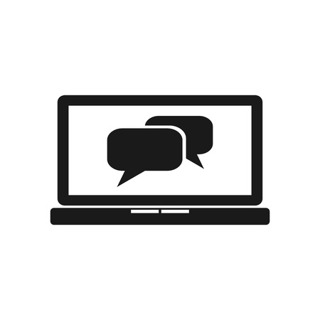 Communication symbol. Social media application concept.のイラスト素材