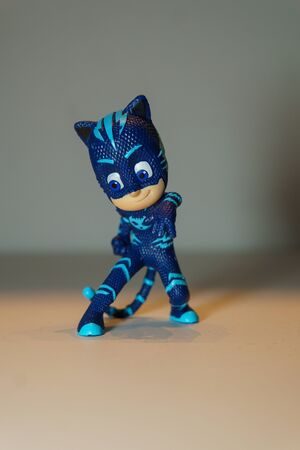 MILAN (ITALIA) - DECEMBER 15, 2019: Figure Gattoboy PJ Mask