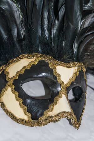 A close up of a mask. High quality photoの写真素材