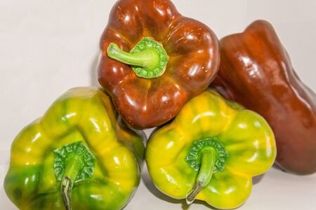 A close up of a pepper. High quality photoの写真素材
