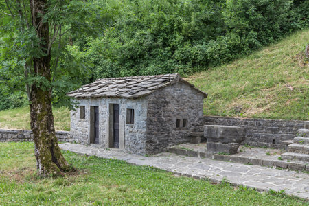 PORZUS, ITALY - August 16 2021 Malghe di Porzusのeditorial素材