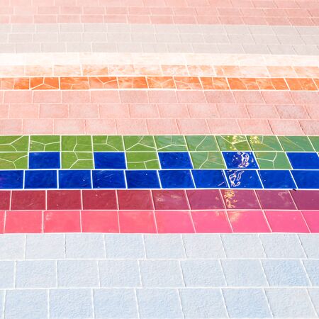 Colorful mosaic background