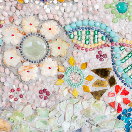 Colorful mosaic background