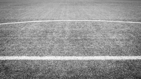 Soccer Field Line detail for Backgrounds or Textureの写真素材
