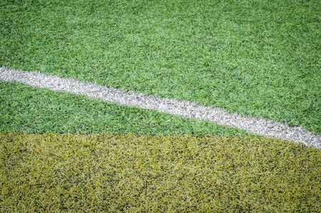 Soccer Field Line detail for Backgrounds or Textureの写真素材