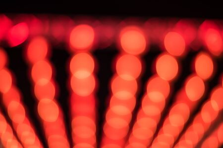 A blurred shot of red Chinese lanterns use a Seamless.の写真素材