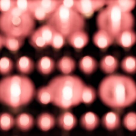A blurred shot of red Chinese lanterns use as Seamless.の写真素材