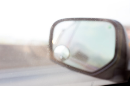 photo of blurred traffic and city backgroundの写真素材