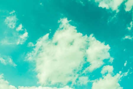 blue sky with clouds as background
