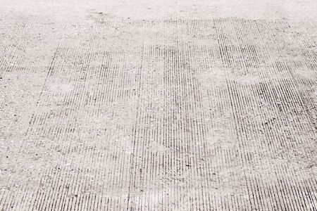 plain cement floor, perspective view