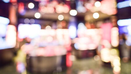 department store blurredの写真素材