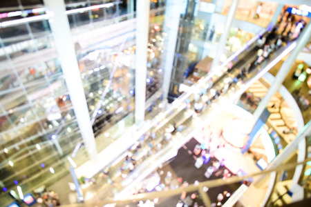 department store blurredの写真素材