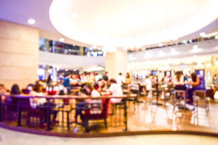 department store blurredの写真素材