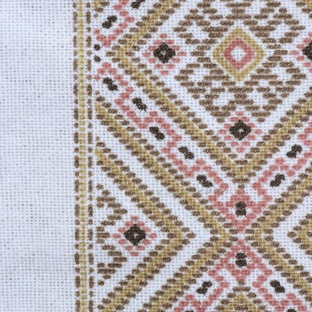 Texture of handmade Thai silk and cotton.の写真素材