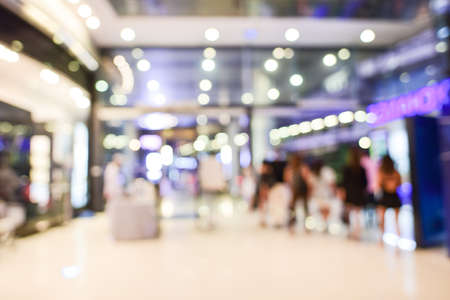 department store blurredの写真素材