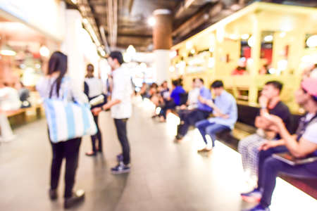 department store blurredの写真素材