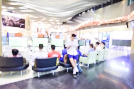 department store blurredの写真素材