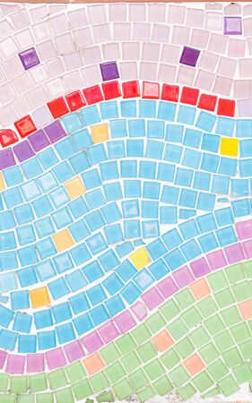 Colorful mosaic backgroundの写真素材