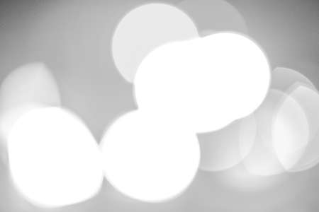 gray bokeh from night lightの写真素材