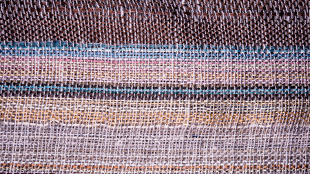 colure full handmade textile texture backgroundの写真素材
